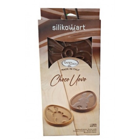 Choco Uovo Silikomart – Stampo in Silicone 2 Cavità da 50 ml