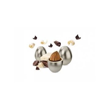 Confetti Argento Mandorla Cioccolato Senza Glutine 100 pz