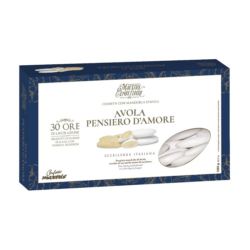 PENSIERO D'AMORE BIANCO 1 KG MAXTRIS PENSIERO D'AMORE BIANCO 1 KG MAXTRIS