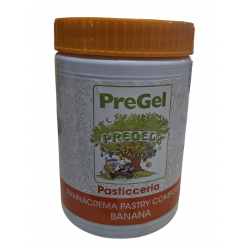 PANNACREMA BANANA 1,1 KG PREGEL