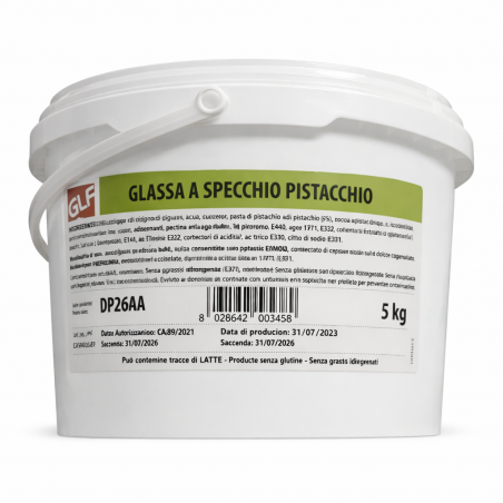 GLASSA A SPECCHIO PISTACCHIO 5 KG GLF