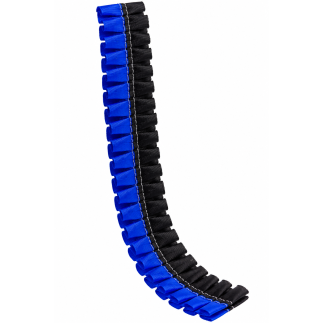 NASTRO GIROTORTA NERO AZZURRO FLOREAL