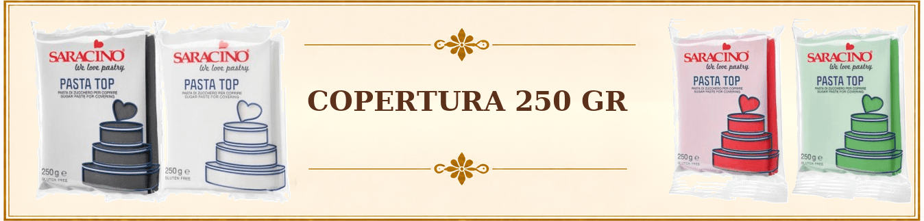 Pasta di zucchero Copertura 250 gr per torte | Orlacchio