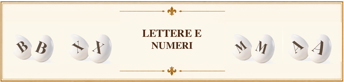 Confetti Lettere e Numeri Maxtris per Feste | Orlacchio