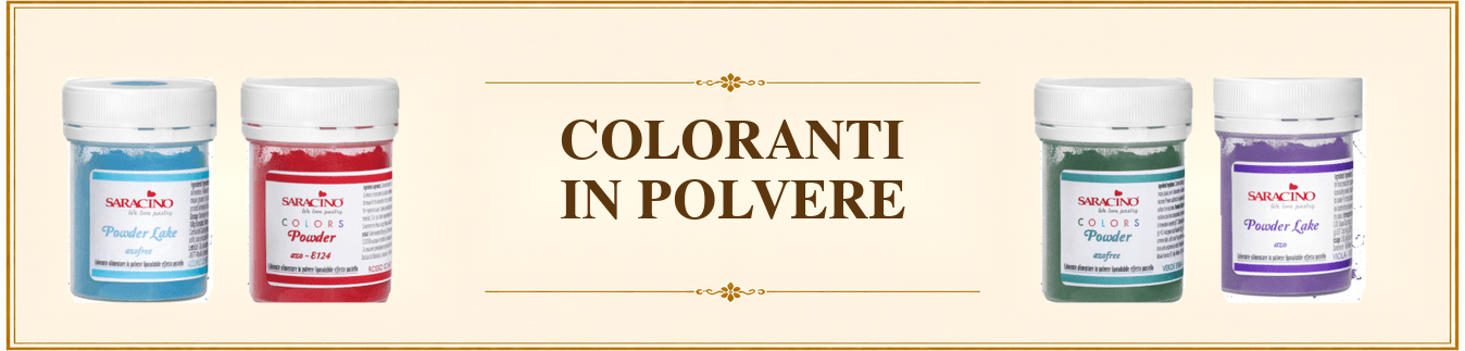 Coloranti Alimentari in Polvere per Pasticceria | Orlacchio