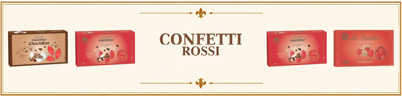 Confetti Rossi Maxtris per Lauree e Cerimonie | Orlacchio