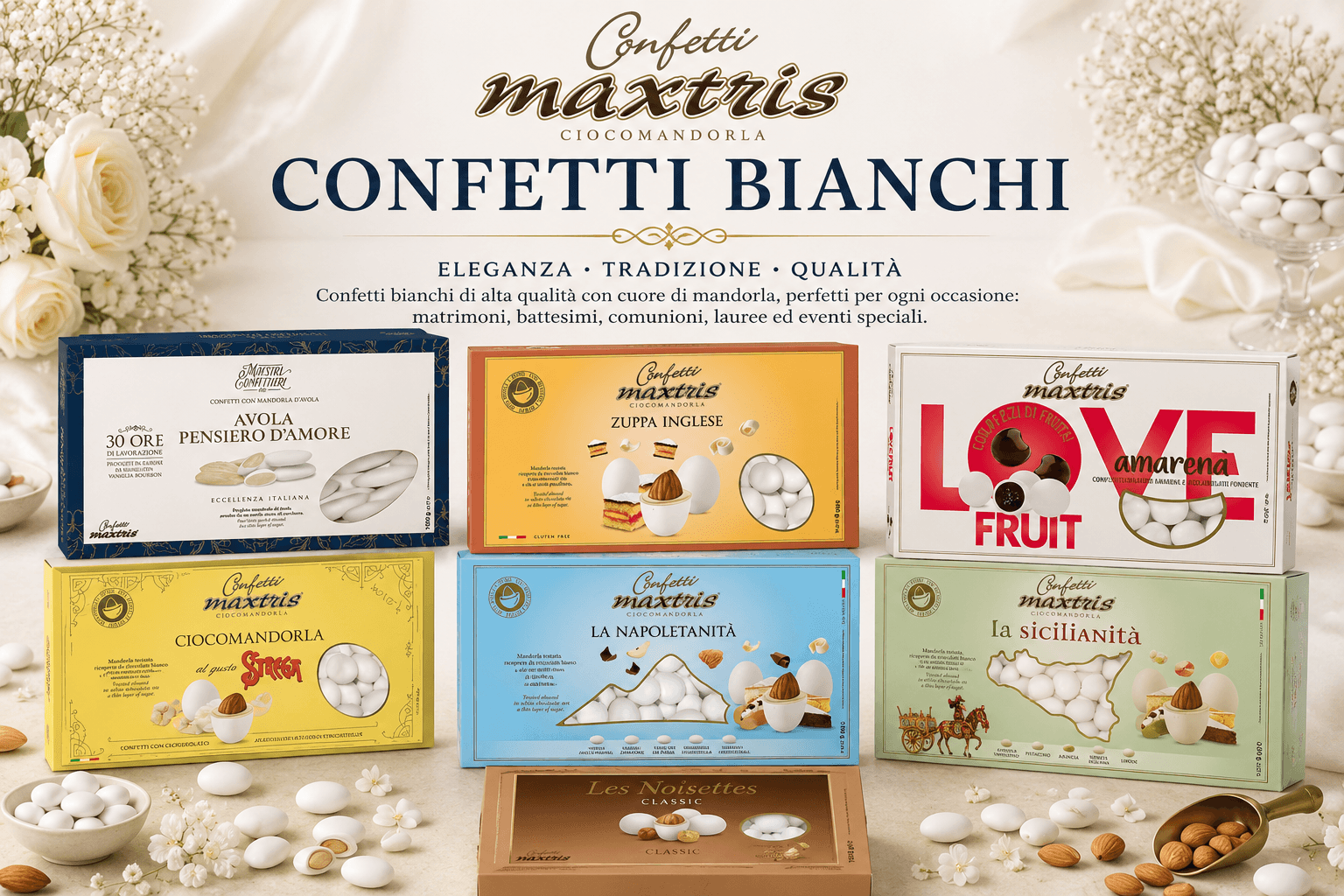Confetti bianchi