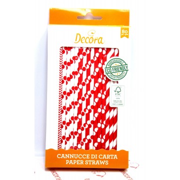 CANNUCCE RED & WHITE DECORA
